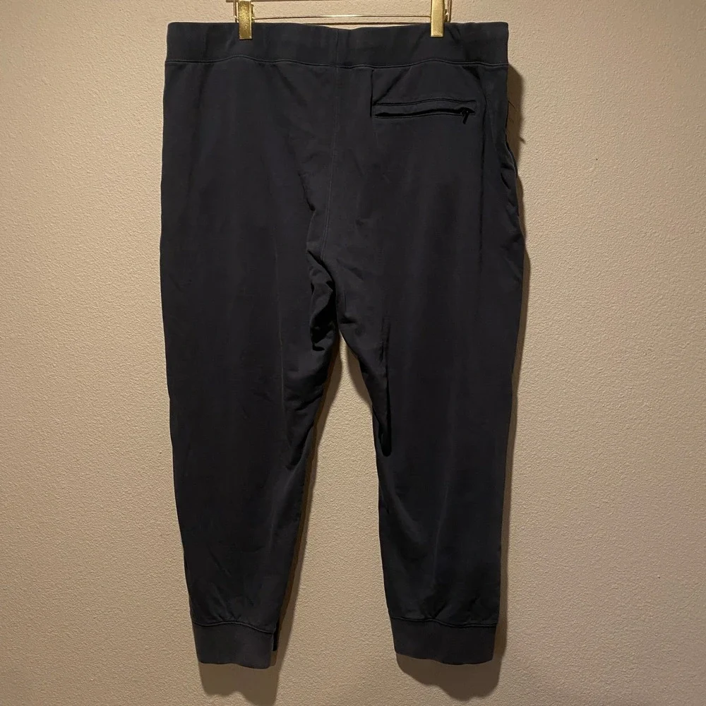 Psycho Bunny Men's XL Gray Jogger Pants Embroidered‎ Logo Casual Lounge